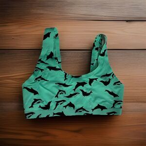 MeUndies Dolphins Animal Ultra Moda Wireless Micromodal Bralette